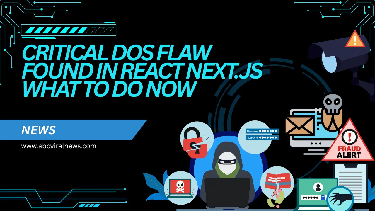 Critical DoS vulnerability in React Next.js and how to fix it