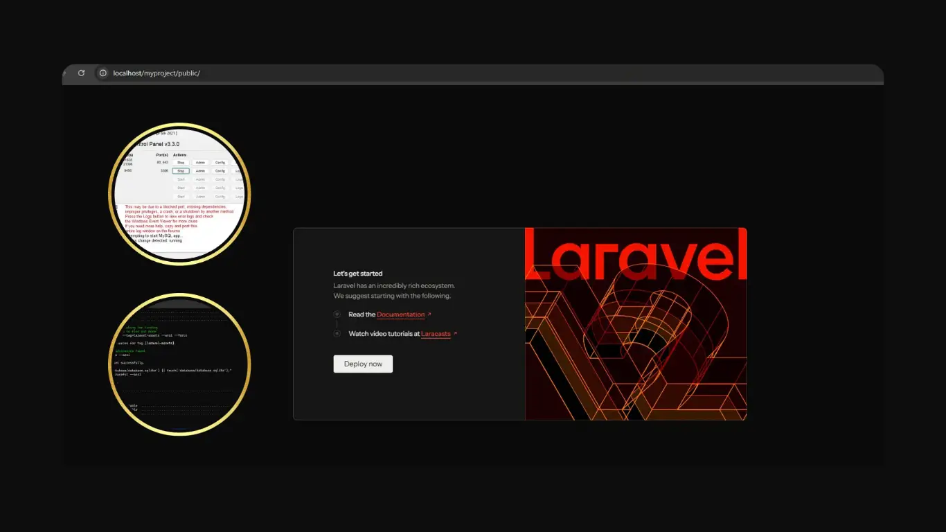 How to install Laravel on local machine using XAMPP step by step tutorial