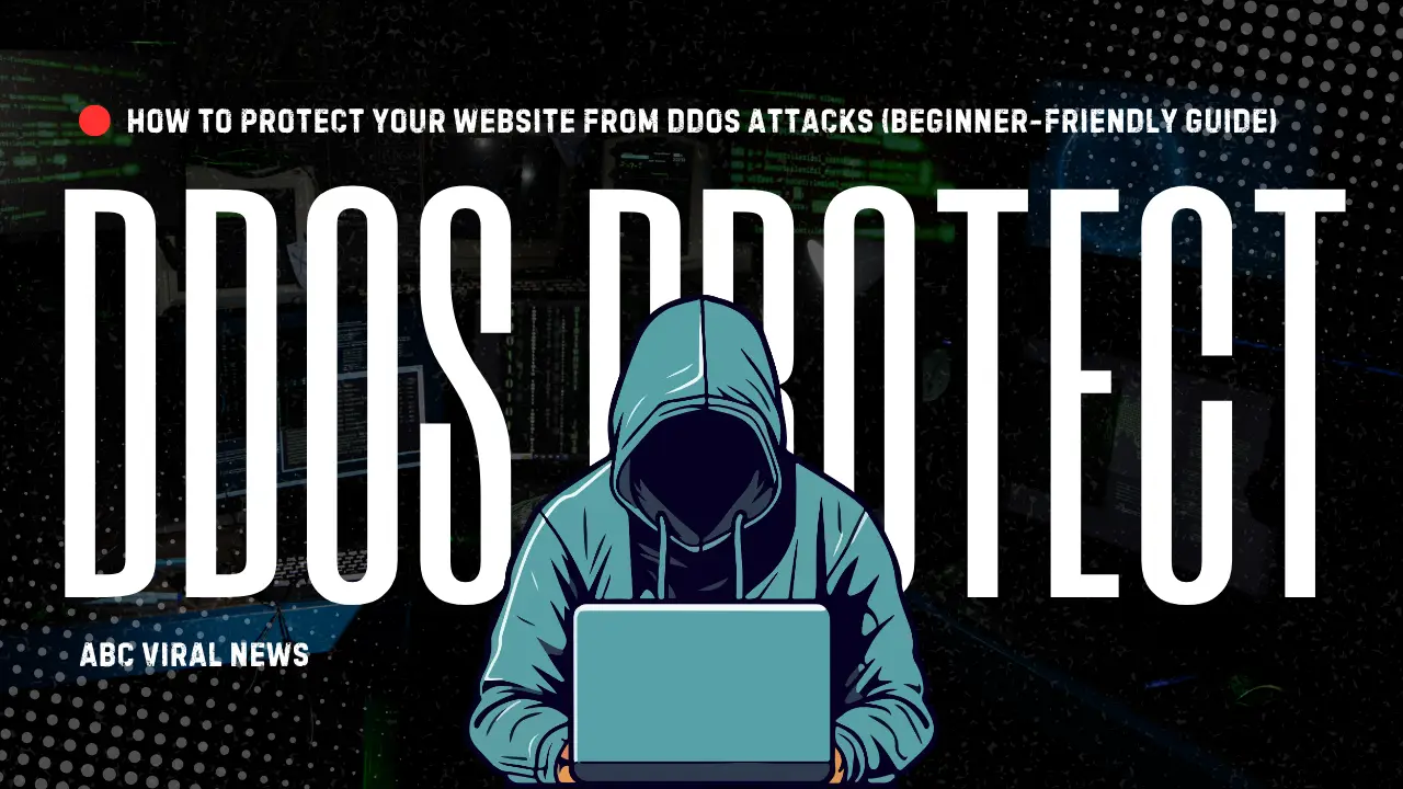 How to protect website from DDoS attacks beginner guide